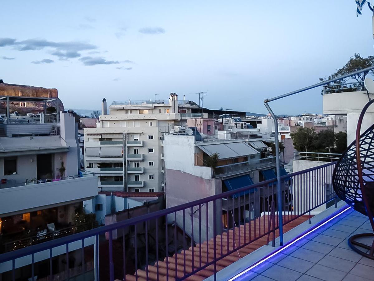 B 2 Luxury Suite Acropolis View Athens Privat Jacuzzi Экстерьер фото