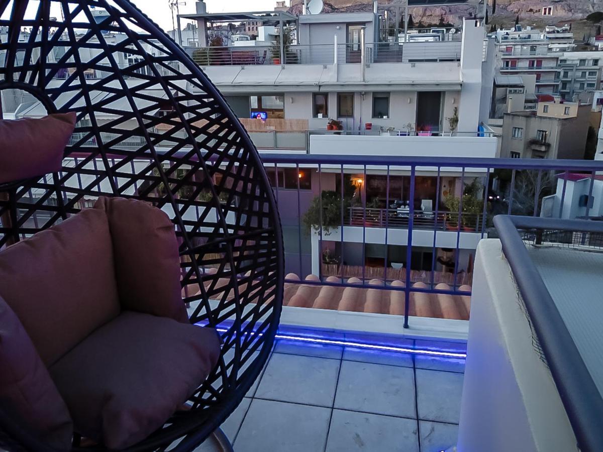 B 2 Luxury Suite Acropolis View Athens Privat Jacuzzi Экстерьер фото